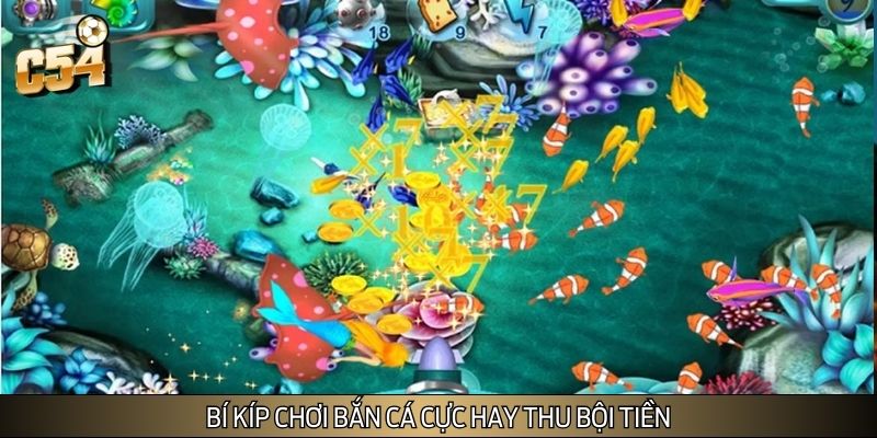 Bí kíp chơi bắn cá cực hay thu bội tiền