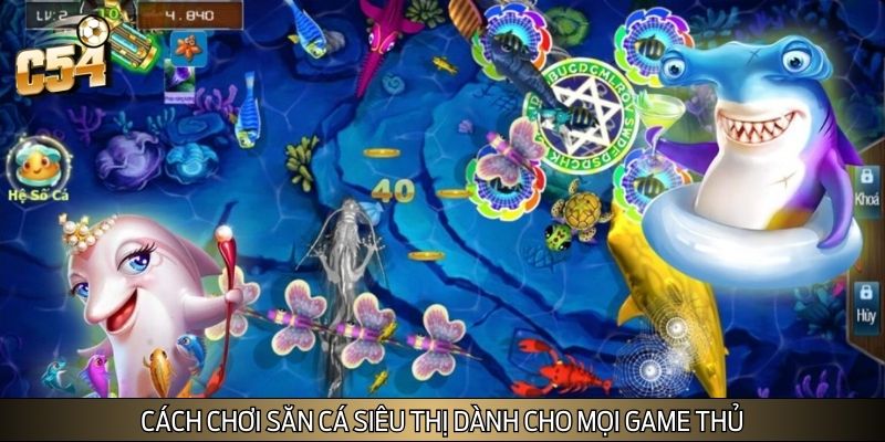 Cách chơi săn cá siêu thị dành cho mọi game thủ