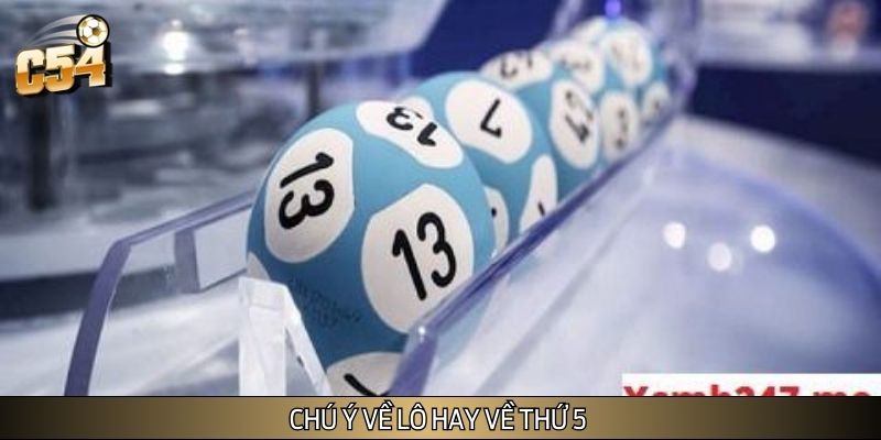 Công thức tính lô đề về thứ 5 Công thức tính lô đề về thứ 5