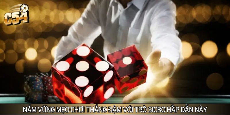 Nắm vững mẹo chơi thắng đậm với trò sicbo hấp dẫn này