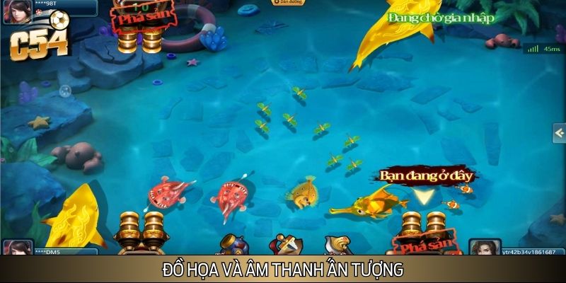 Đồ hoạ và âm thanh trong game được thiết kế tinh tế, hiện đại