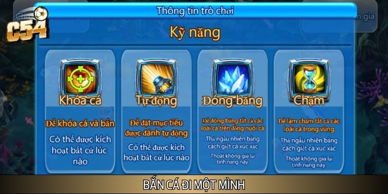 Bắn cá đi một mình sẽ giúp bạn giảm tỷ lệ thua lỗ nếu không bắn trúng Bắn cá đi một mình sẽ giúp bạn giảm tỷ lệ thua lỗ nếu không bắn trúng