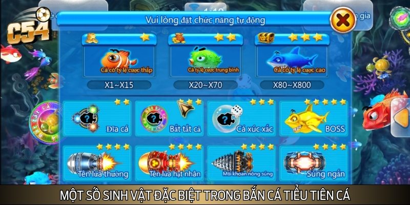 Gợi ý một vài sinh vật biển đặc biệt trong Bắn Cá Tiểu Tiên Cá Gợi ý một vài sinh vật biển đặc biệt trong Bắn Cá Tiểu Tiên Cá