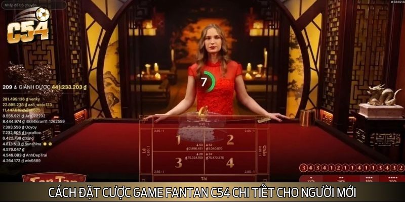 Cách đặt cược game Fantan chi tiết cho người mới