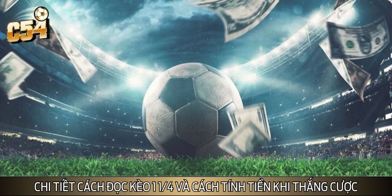 Chi tiết cách đọc kèo 1 1/4 và cách tính tiền khi thắng cược Chi tiết cách đọc kèo 1 1/4 và cách tính tiền khi thắng cược