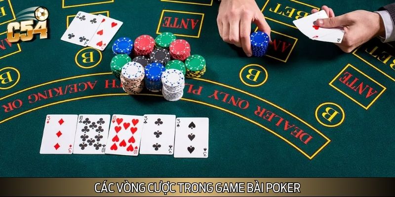 Luật chơi Poker quy định rõ về các vòng cược Luật chơi Poker quy định rõ về các vòng cược